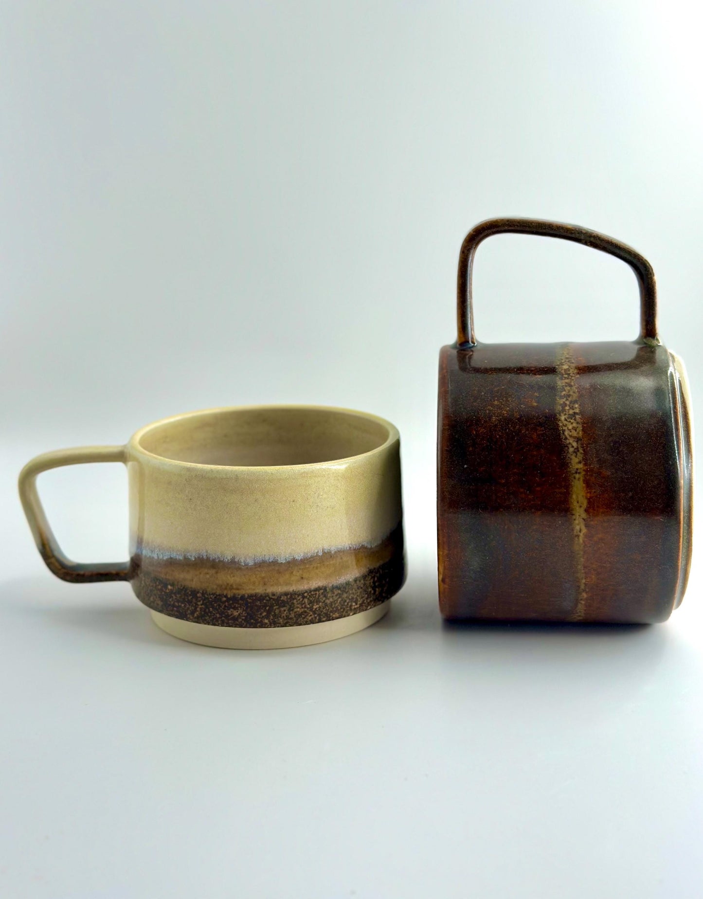 Tiger’s Eye Ceramic Mug | Handmade Stoneware