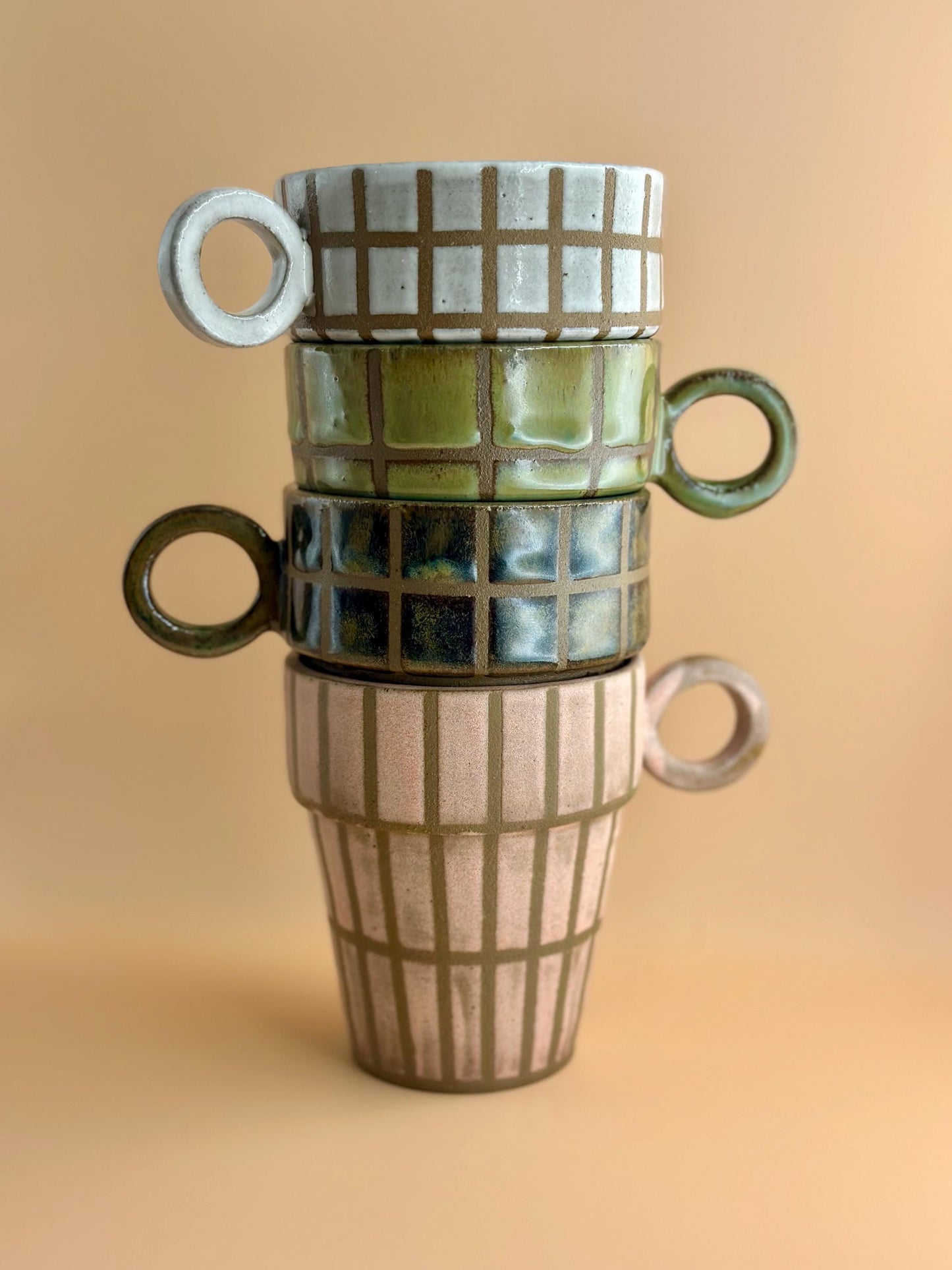 Geometric Spectrum Mugs