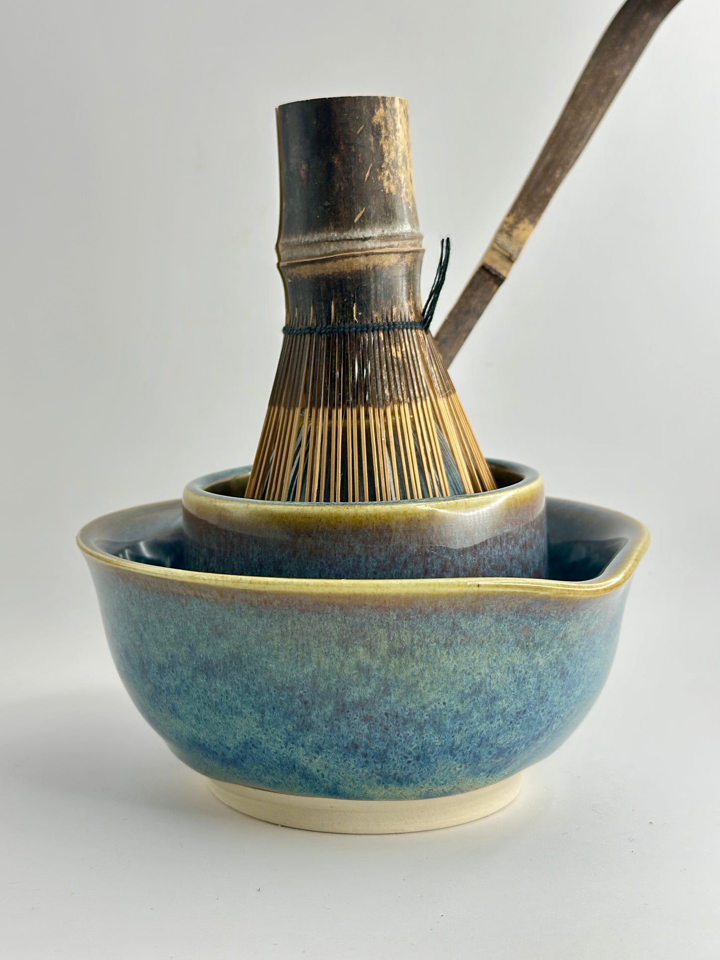 Signature Handmade Matcha Set | Floating Turquoise