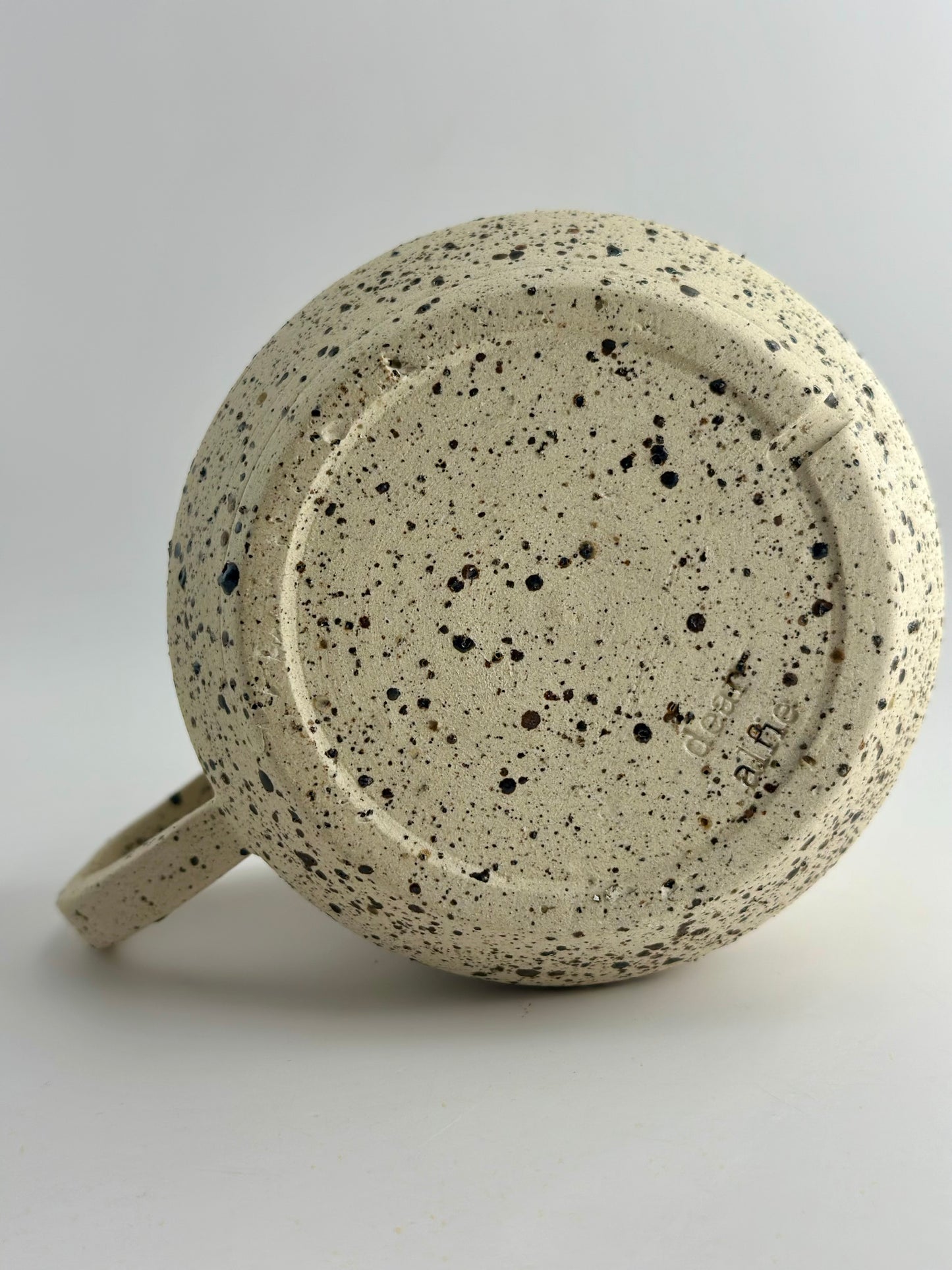 Personalised Initial Mug | Speckled Stoneware
