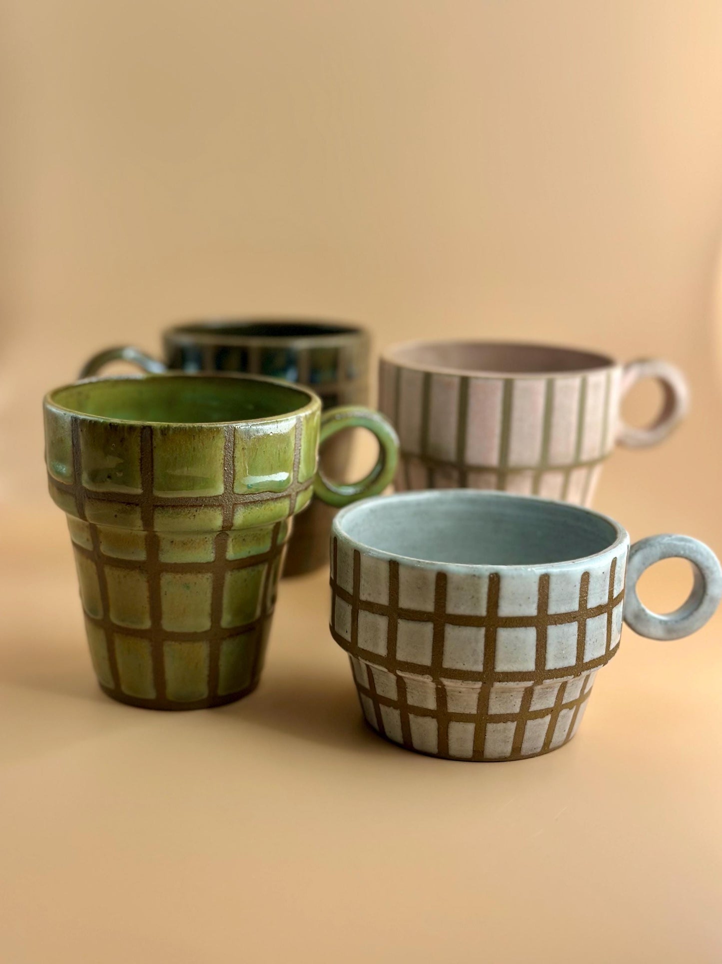 Geometric Spectrum Mugs