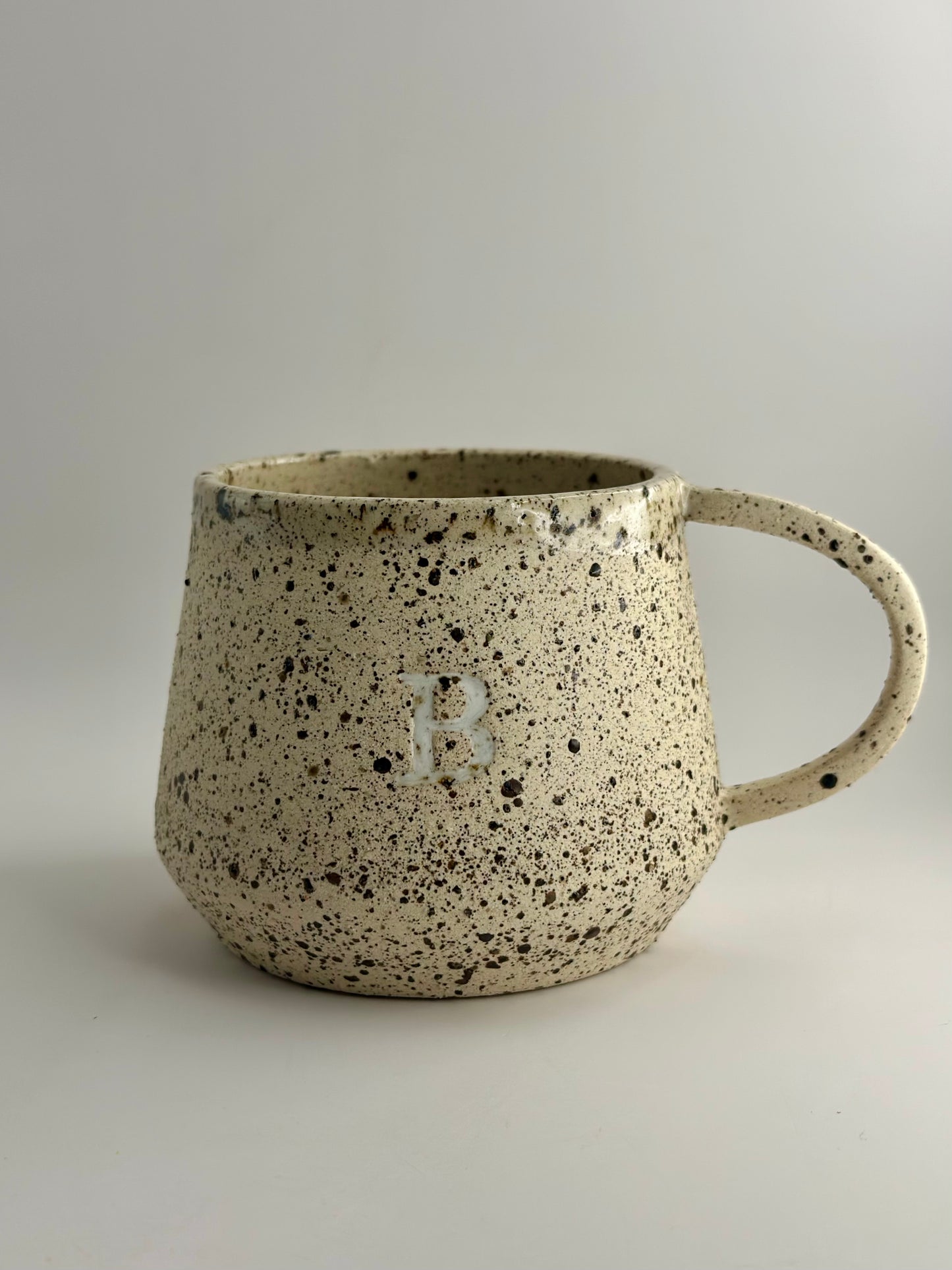Personalised Initial Mug | Speckled Stoneware