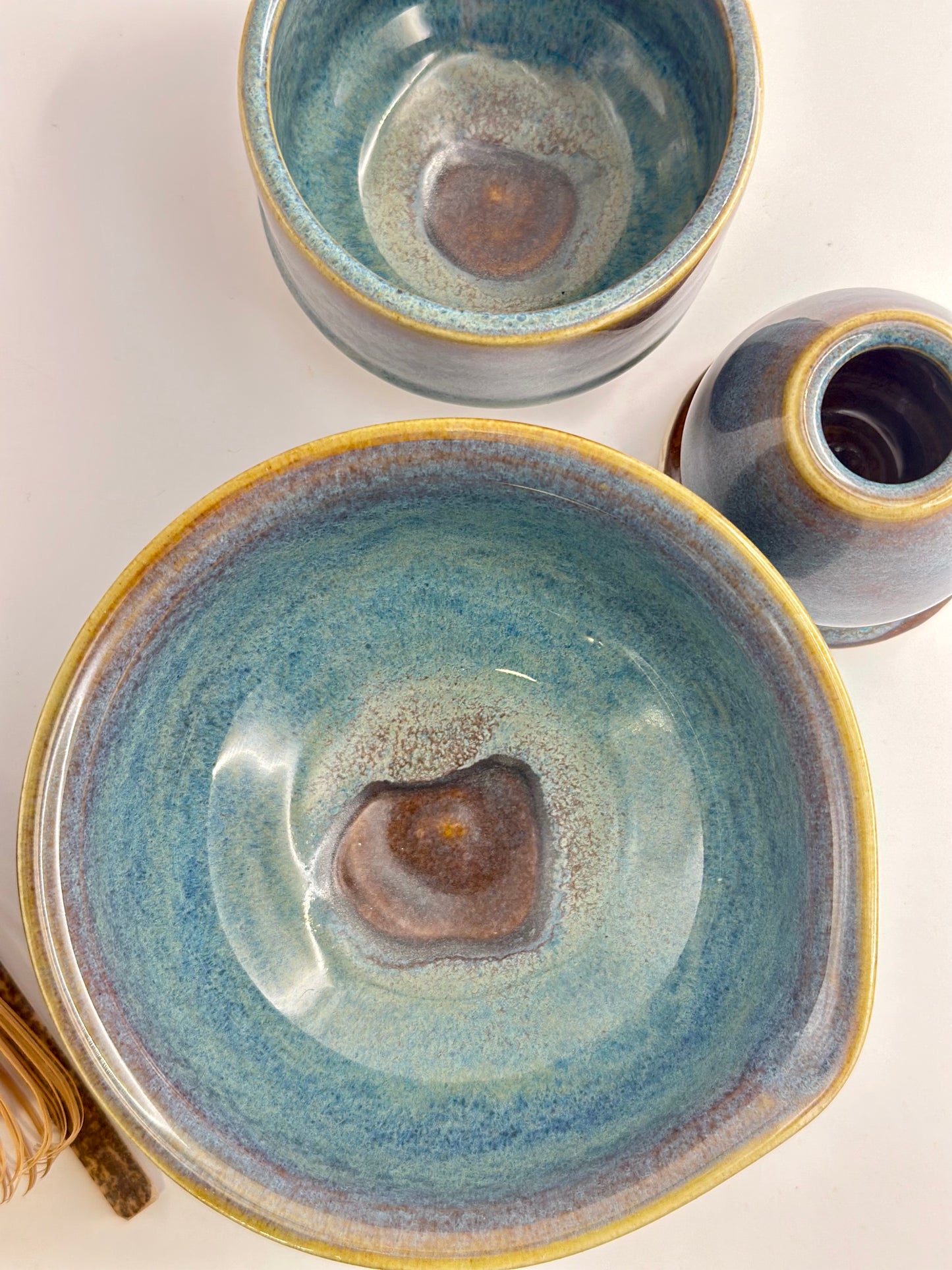 Signature Handmade Matcha Set | Floating Turquoise