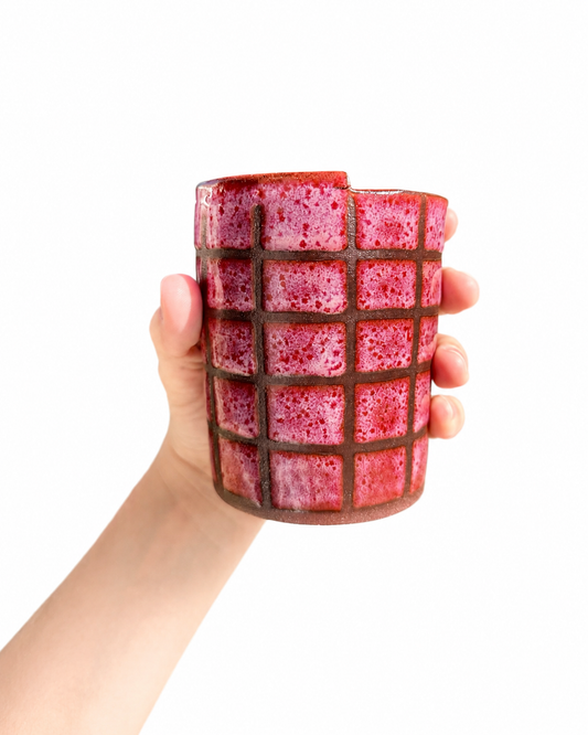 Signature Handmade Ceramic Travel Mug | Arizona Sunset