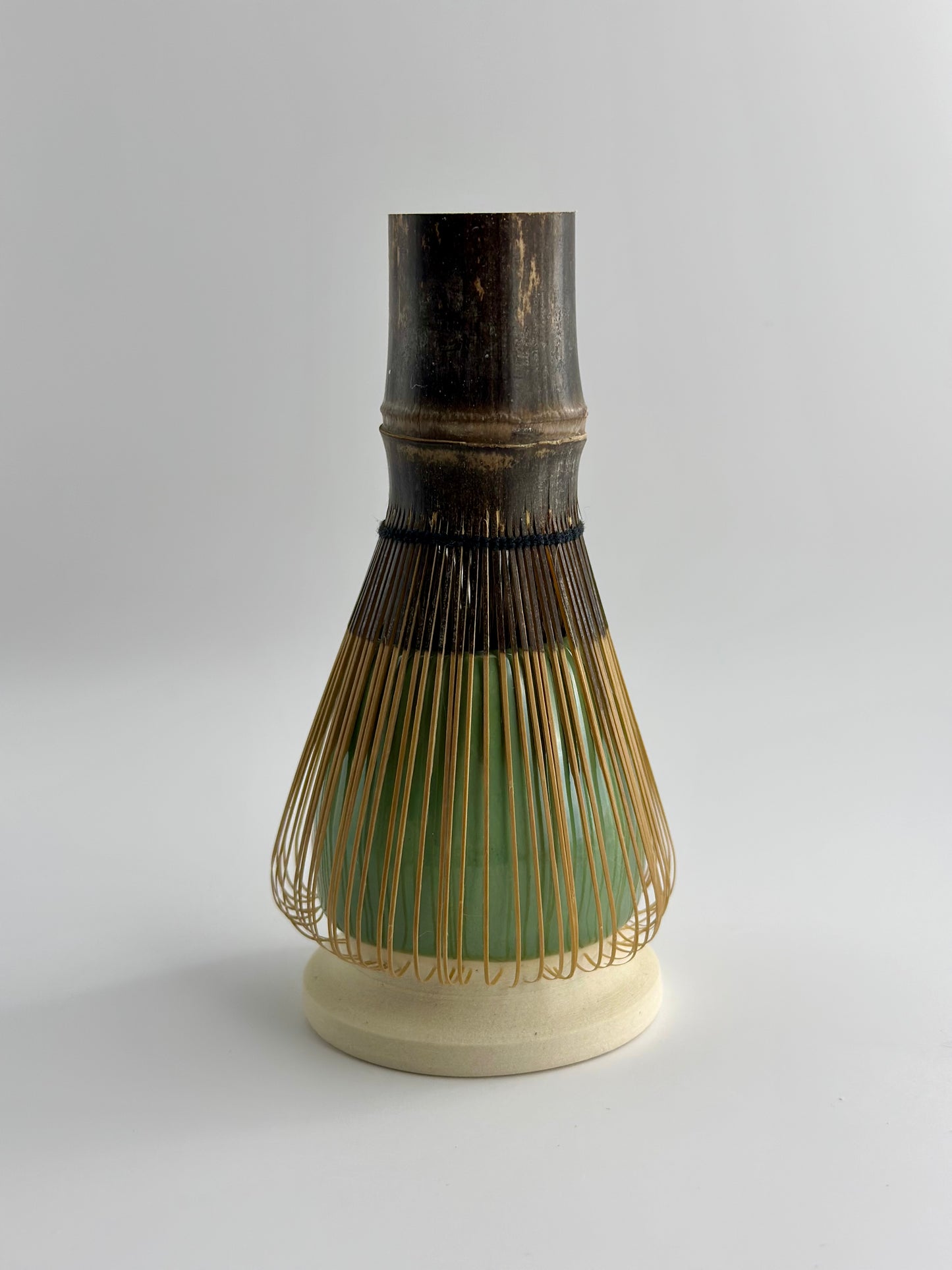 Dark Bamboo Matcha Whisk and Spoon Set