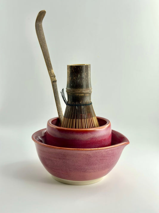 Signature Handmade Matcha Set | Arizona Sunset