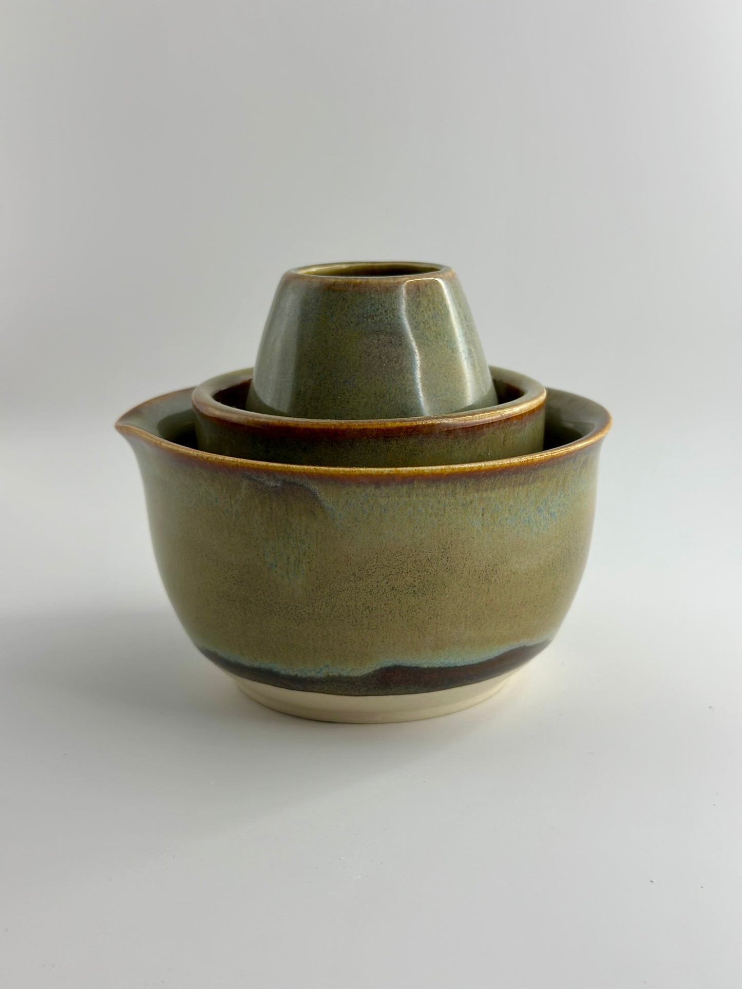 Signature Handmade Matcha Set | Turquoise and Iron