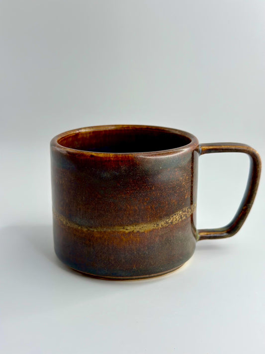 Tiger’s Eye Ceramic Mug | Handmade Stoneware